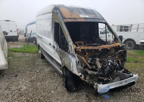 2023 Ford Transit T-250 из США, поврежденный, VIN 1FTBR2X85PKA25531